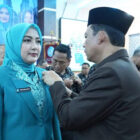 Bupati Muarojambi Bambang Bayu Suseno mengukuhkan Ketua TP PKK, Pembina Posyandu dan Bunda PAUD Muarojambi, Selasa | dki-mj