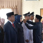 Sekda Tanjabtim, Sapril, melantik pejabat di lingkungan Pemkab Tanjabtim, Sabtu | dki-tjt