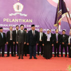 Wakil Wali Kota Jambi, Diza Hazra Aljosha, saat dilantik menjadi bendahara Ikal-Lemhannas Provinsi Jambi periode 2025-2030 | dia