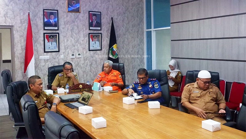 Rapat monitoring pencegahan dan penanggulangan bencana | dki-mj