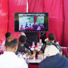 Danrem 042/Gapu memimpin zoom meeting pemantauan perkembangan Gerakan Tanam Padi Serentak di Provinsi Jambi, Rabu | prm