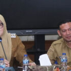 Bupati Tanjung Jabung Timur, Dillah Hikmah Sari, dan Wakil Bupati Muslimin Tanja | istimewa