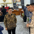 Ketua DPRD Provinsi Jambi, M Hafiz, mendampingi Aliansi Masyarakat Provinsi Jambi bertemu BAM DPR RI, Selasa | ist