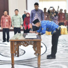 Wakil Wali Kota Jambi, Diza hazra Aljosha, melantik 119 PPPK Paruh Waktu, Jumat | dki-kj