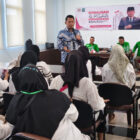 Anggota DPR RI asal Jambi, Elpisina, menggelar sosialisasi empat pilar MPR RI, di Hotel Syariah UIN STS Jambi, Sabtu 20 Desember 2025 | ah