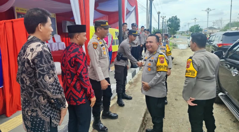 Polda Jambi menggelar supervisi Operasi Lilin 2025 guna memastikan pos pengamanan siap optimal | pld
