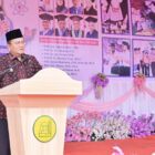 Wali Kota Jambi membuka acara puncak Simposium dan Expo Riset Pelajar Nurul Ilmi Jambi, di Lapangan Utama Kantor Wali Kota Jambi, Sabtu | foto : dki-kj