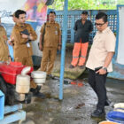 Wakil Wali Kota Jambi, Diza Hazra Aljosha, saat meninjau tempat pengolahan sampah, beberapa waktu lalu | dki-kj