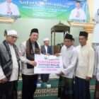 Bupati Muaro Jambi, Bambang Bayu Suseno, melaksanakan Safari Ramadan, di Masjid Jami’atul Islamiyah, Desa Kebun IX, Kecamatan Sungai Gelam, Jumat | dki-mj