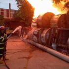 Kebakaran gudang kabel, di Jalan dr. Setia Budi, Kelurahan Kasang, Kecamatan Jambi Timur, Jumat sore | asa