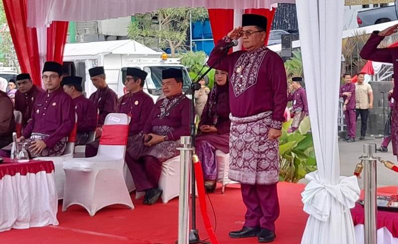HUT ke-80 Kota Jambi dan Hari Jadi ke-625 Tanah Pilih Pusako Betuah, di Lapangan Kantor Wali Kota Jambi, Senin | gjj

