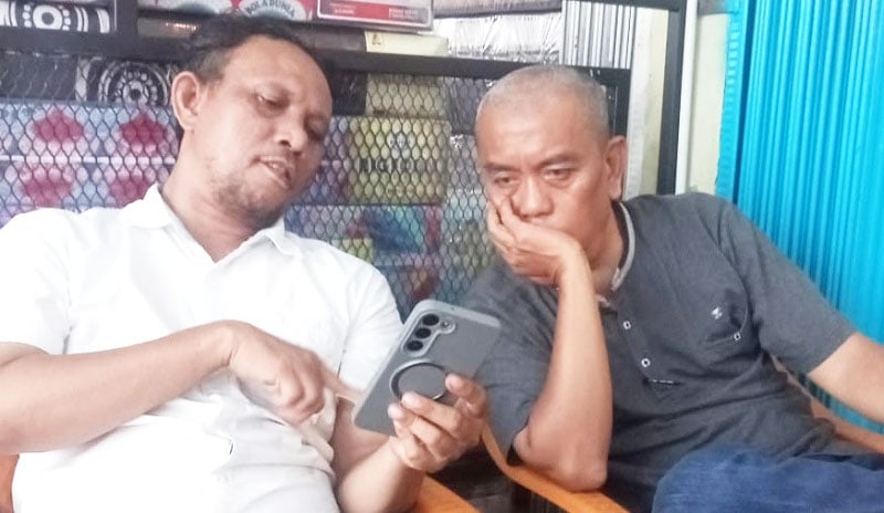 Pertemuan terakhir saya dan Idris (kiri), Rabu 6 Mei 2026 | wili