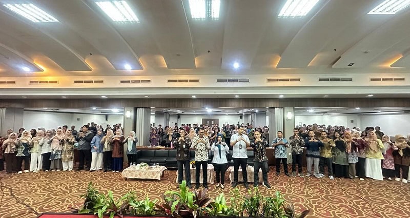 BPS dan BPJS Ketenagakerjaan mengadakan sosialisasi pentingnya perlindungan jaminan sosial bagi para petugas sensus di Kabupaten Muaro Jambi | lc
