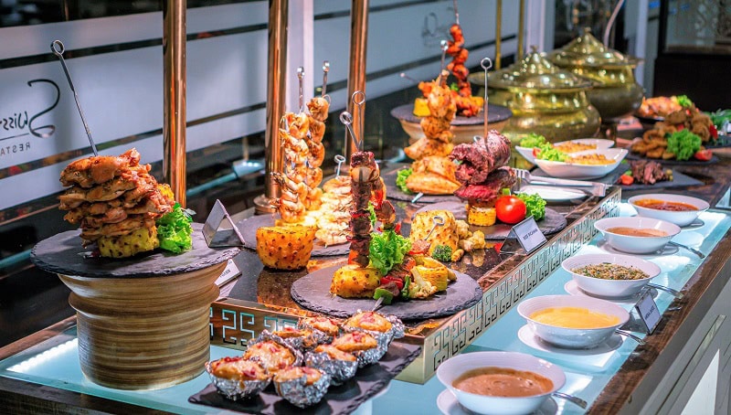 Meat & Grill di Swiss-CafeTM Restaurant, lantai lobby Swiss-Belhotel Jambi | ist