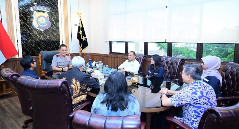 Kapolda Jambi, Irjen Pol Krisno Halomoan Siregar, audiensi dengan jajaran SKK Migas dan PetroChina International Jabung Ltd, Senin 13 Juli 2026 | humas polda