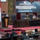 Gubernur Jambi, Al Haris, menyampaikan jawaban dan tanggapan atas Pandangan Umum fraksi DPRD Provinsi Jambi terhadap Ranperda Pertanggungjawaban Pelaksanaan APBD 2025 | novri
