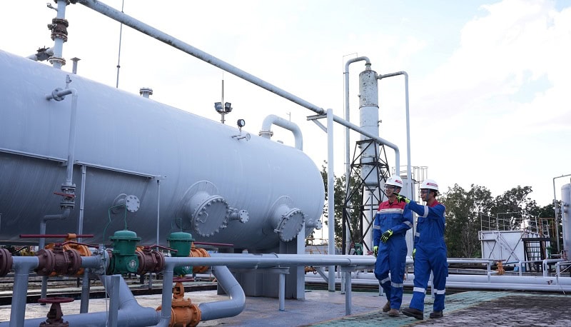 Keberhasilan monetisasi gas Lapangan Sengeti menjadi tonggak kebangkitan penjualan gas Pertamina EP di Jambi | humas skk migas