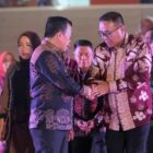 Gubernur Jambi, Al Haris, pada pembukaan Pekan Budaya Pariwisata Jambi Elok Nian 2026, di Taman Mini Melayu Jambi, Jumat malam | erit