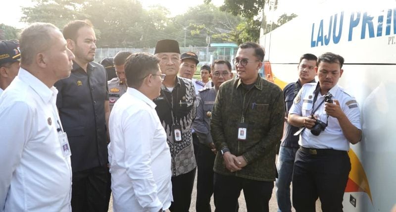 Ditjen Perhubungan Darat Kementerian Perhubungan melakukan peninjauan ke Kantor BPTD Kelas II Jambi, dan Terminal Tipe A Alam Barajo, Kamis | patra