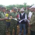 Danrem 042/Garuda Putih, Brigjen TNI Nyamin, meninjau realisasi program Cetak Sawah Rakyat, di Desa Sungai Rambai, Tebo Ulu, Kabupaten Tebo | penrem