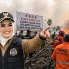 Bupati Tanjung Jabung Timur, Dillah Hikmah Sari, melarang para camat meninggalkan wilayah masing-masing di saat kemarau masih berkepanjangan | dok. dki-tjt
