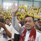 Gubernur Jambi, Al Haris, di GOR Serunai, Muara Bungo, Kabupaten Bungo, Rabu | erit