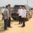 Gubernur Jambi meninjau lokasi pembangunan Sekolah Rakyat dan Perumahan BTN Bungo Green City, di Kabupaten Bungo, Rabu | erit