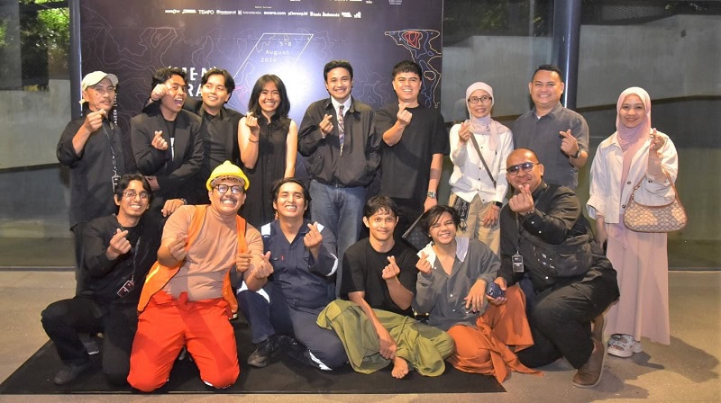 Wakil Wali Kota Jambi, Diza Hazra Aljosha, hadir pada pembukaan Festival Djakarta International Theater Platform 2026, di Taman Ismail Marzuki, Jakarta | eo