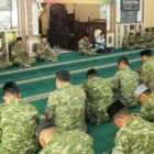 Doa bersama memperingati HUT ke-1 Kodam XX/Tuanku Imam Bonjol di Masjid At-Taqwa, Markas Korem Garuda Putih, Jambi, Jumat | penrem
