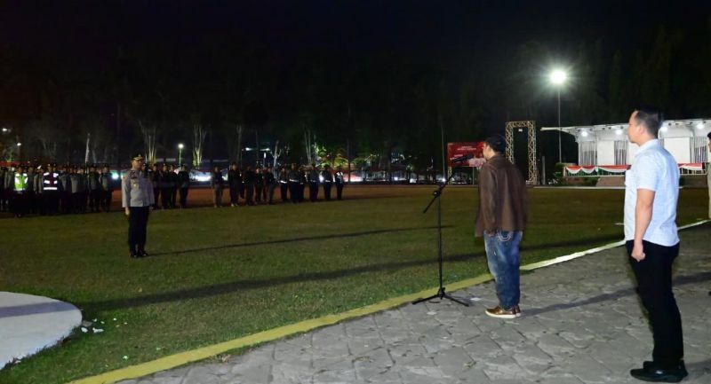 Aparat kepolisian dan pemerintah daerah menggelar patroli aksi balap liar dan geng motor | pld