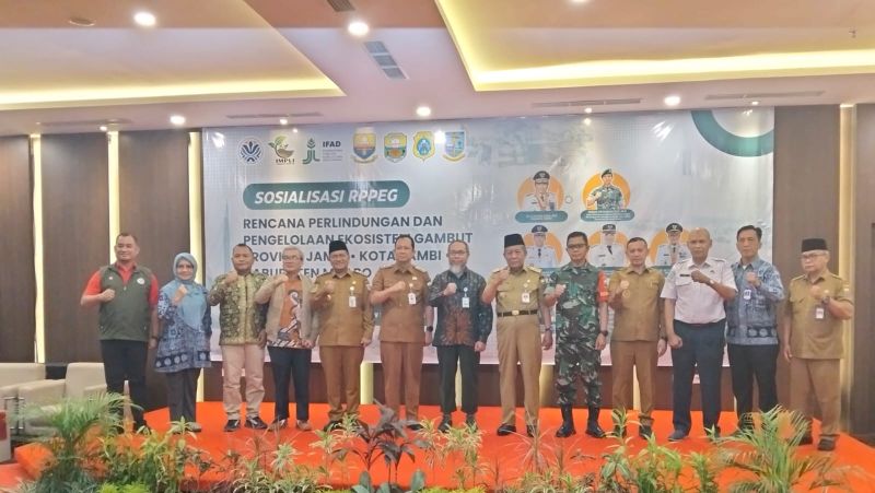 DLH Provinsi Jambi menggandeng lintas sektor dalam sosialisasi Rencana Perlindungan dan Pengelolaan Ekosistem Gambut (RPPGE) di Jambi | dod