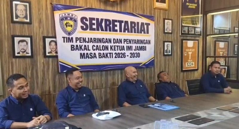 Tim penjaringan dan penyaringan bakal calon ketua Pengprov IMI Jambi | koni