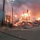 Kebakaran hebat di Jalan Pangeran Antasari, Talang Banjar, Jambi Timur, Selasa sore | asa