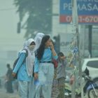 Kabut asap menyelimuti sejumlah wilayah di Provinsi Jambi, termasuk Kabupaten Muaro Jambi | dki-mj