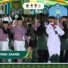Kafilan Provinsi Jambi pada ajang MTQ Nasional 2026 di Semarang, Jawa Tengah | youtube