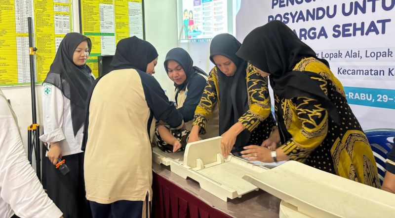 Pertamina EP Jambi melatih 40 kader Posyandu untuk memperkuat pencegahan stunting di Kecamatan Kumpeh Ulu, Muaro Jambi | pep