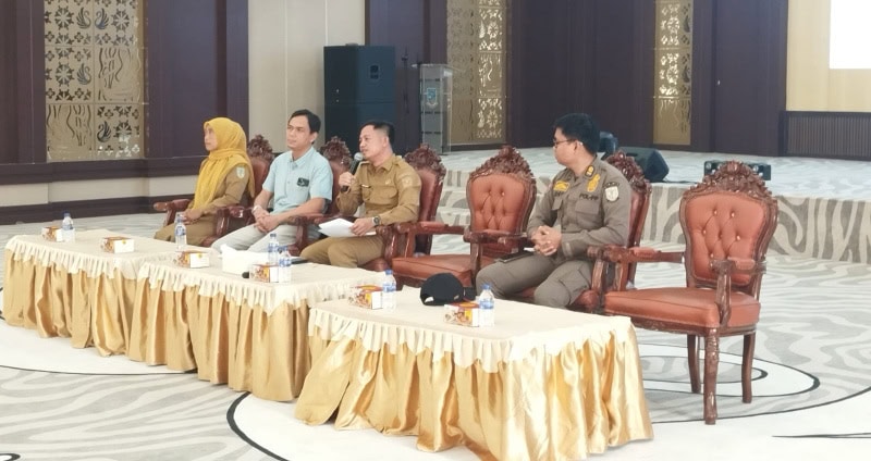 Dinas Kominfo Kota Jambi menggelar Sosialisasi Kampung Digital, di Aula Grha Siginjai, Kantor Wali Kota Jambi, Selasa | eo