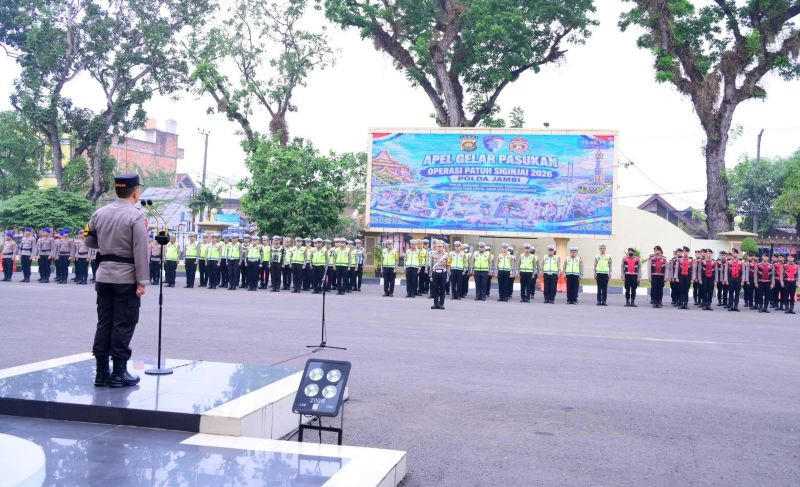 Polda Jambi menggelar Operasi Patuh Siginjai 2026 pada 26 Oktober sampai 8 November 2026 | bb