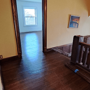 After entryway hardwood flooring projects refinishing