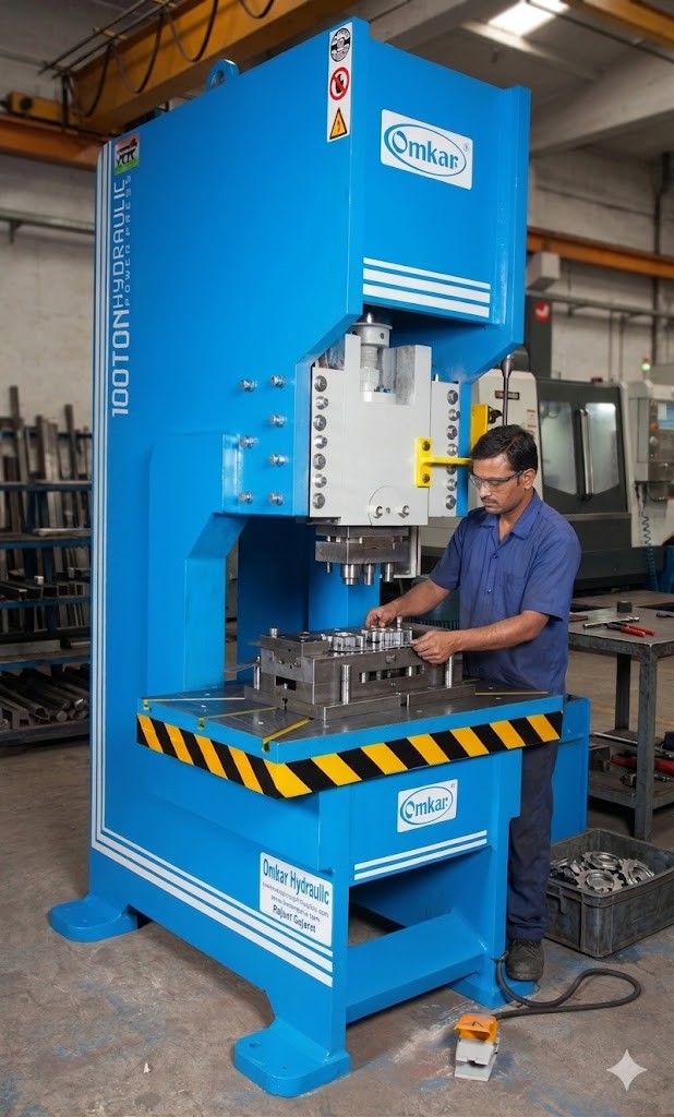 100 ton hydraulic press