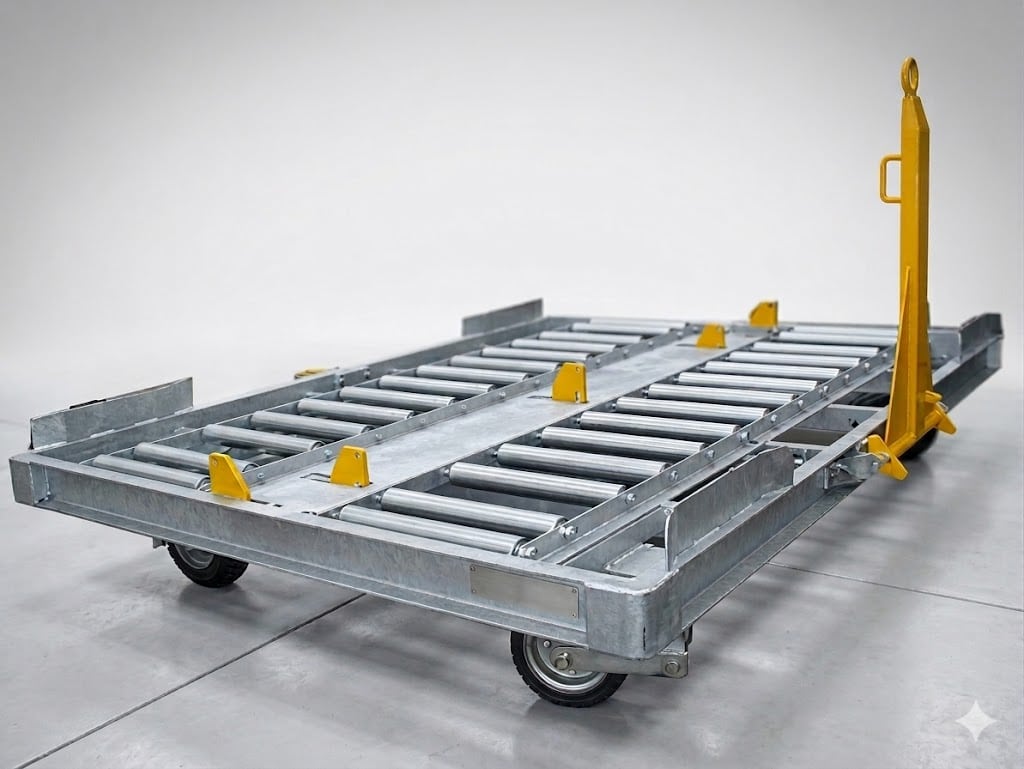 Precision cargo dolly