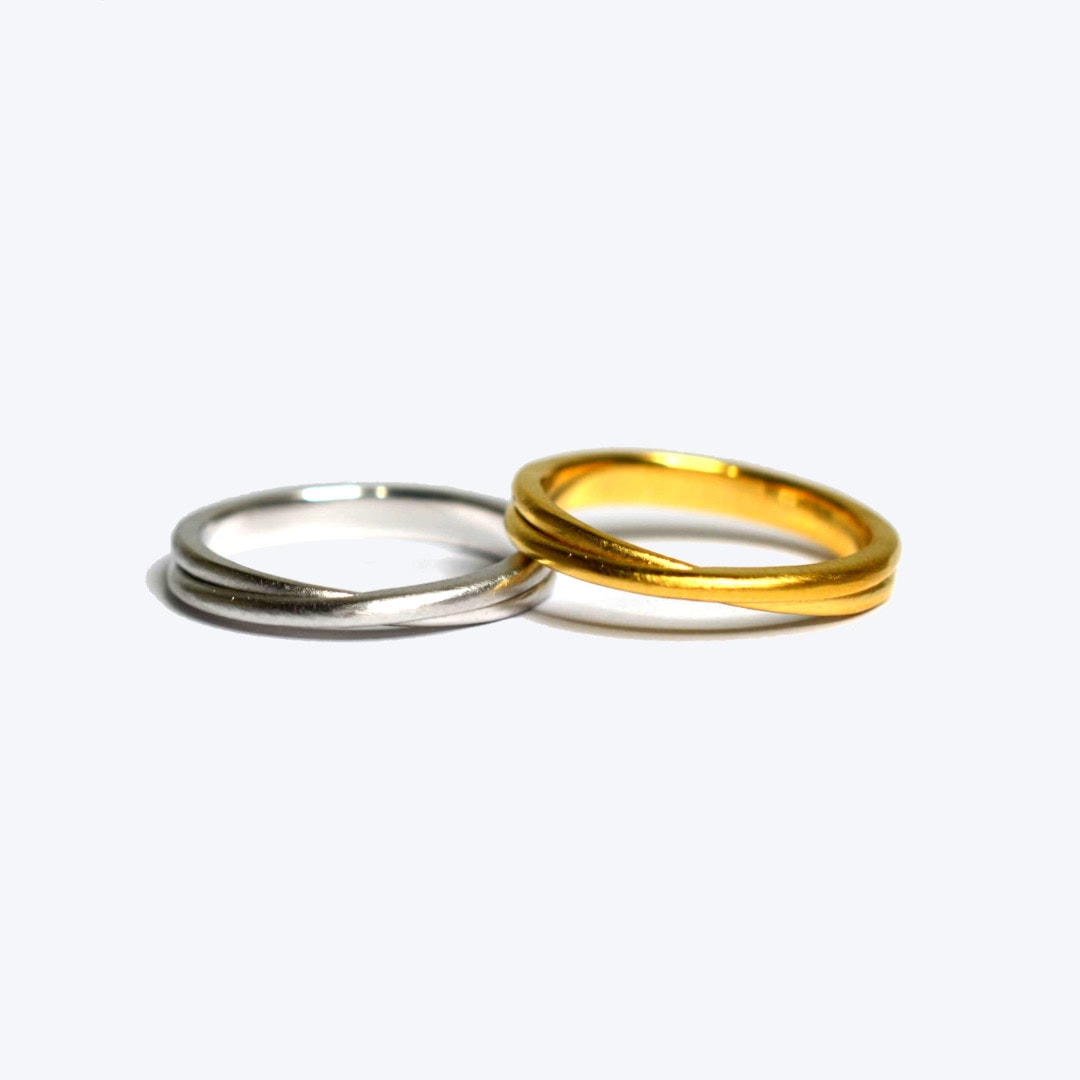 インフィニティデザインリング　最終値下げ オーダー結婚指輪】インフィニティ(無限大)リング