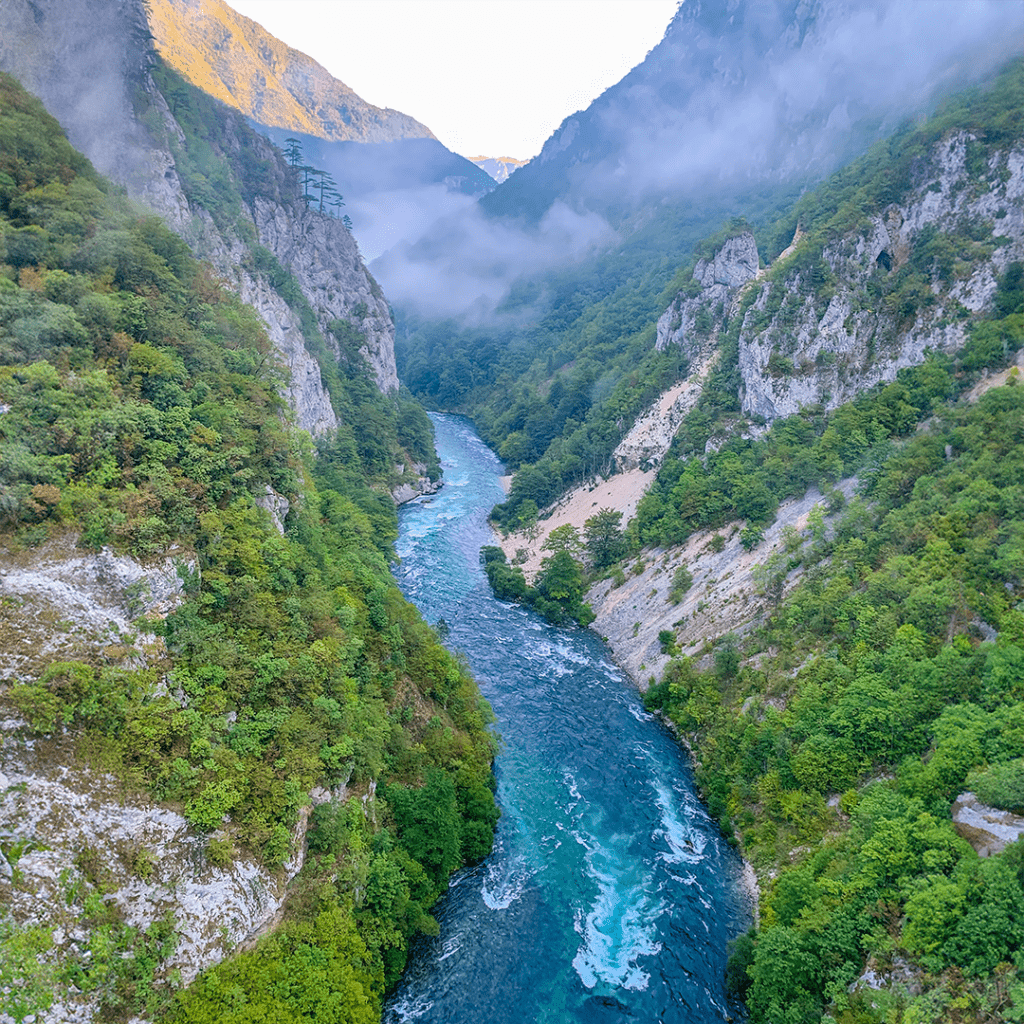 Montenegro loodusmatk ja reis - Piva jõgi