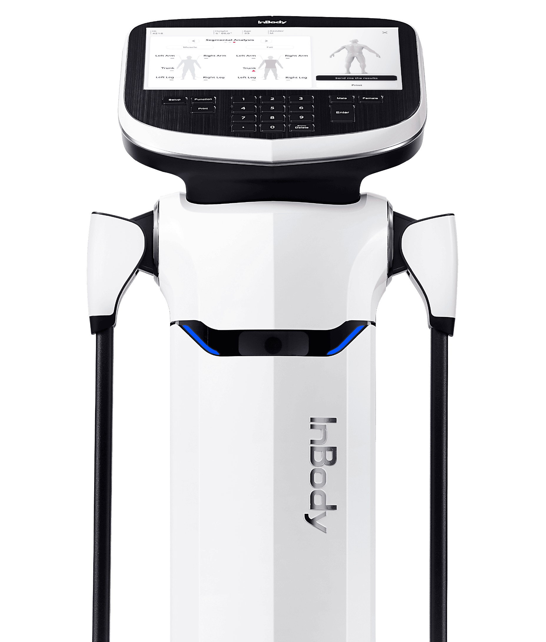 InBody 580 體脂分析機,進行精準體組成評估
