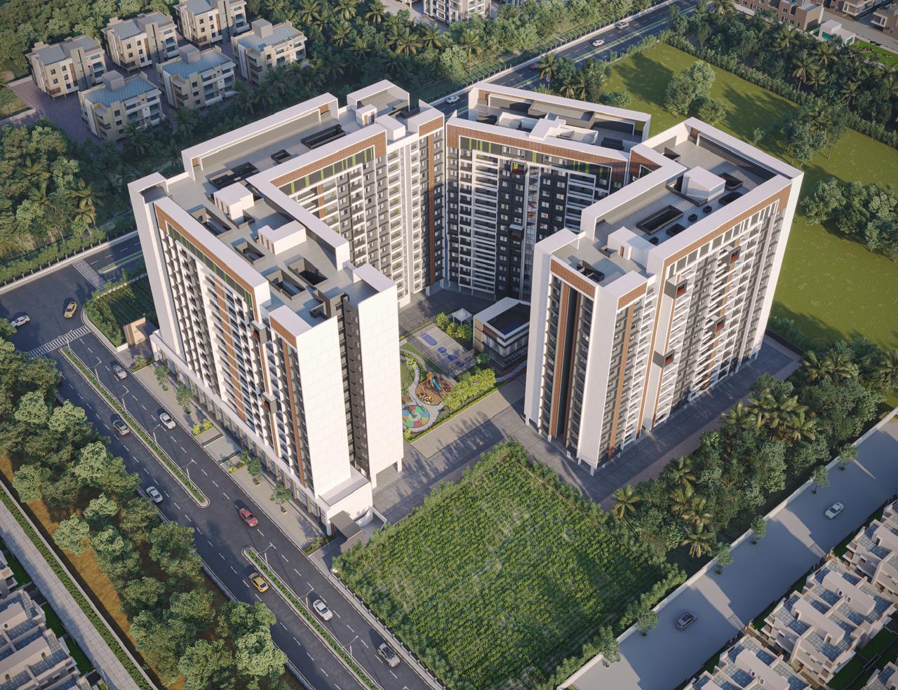 Explore luxurious 2, 3 & 4 BHK flats in Charholi, Moshi & Dudulgaon, Pune. Premium homes with modern amenities, great connectivity & high investment potential. Book your dream home today.