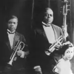 King Oliver and Louis Armstrong