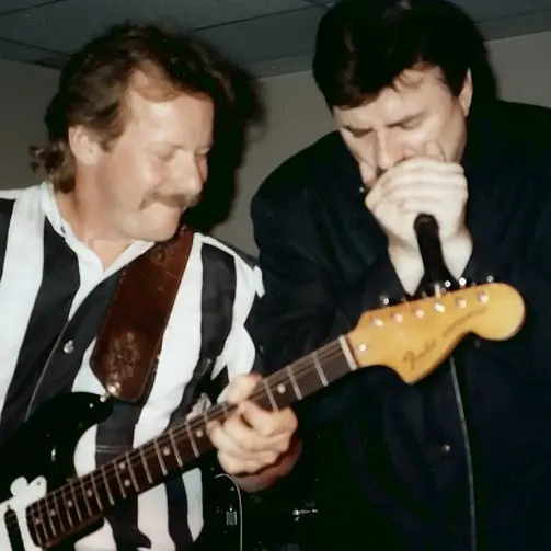 Donnie Walsh and Chuck Jackson at Joe's Place