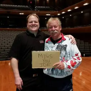 Rob Robbins with Donnie "Mr. Downchild" Walsh