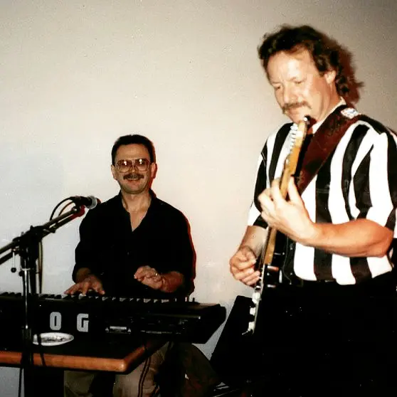 Michael Fonfara and Donnie Walsh at Joe's Place