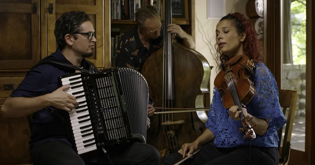 Rhiannon with Frncesco Turrisi and Jasho Sypher